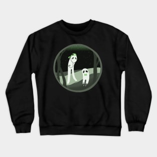 Modern Cryptids: Fashionable Nightwalkers Crewneck Sweatshirt